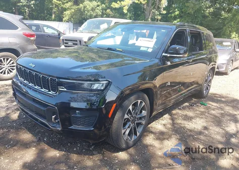 2021 Jeep Grand Cherokee L Overland 4X4 из США, поврежденный, VIN 1C4RJKDG5M8149843